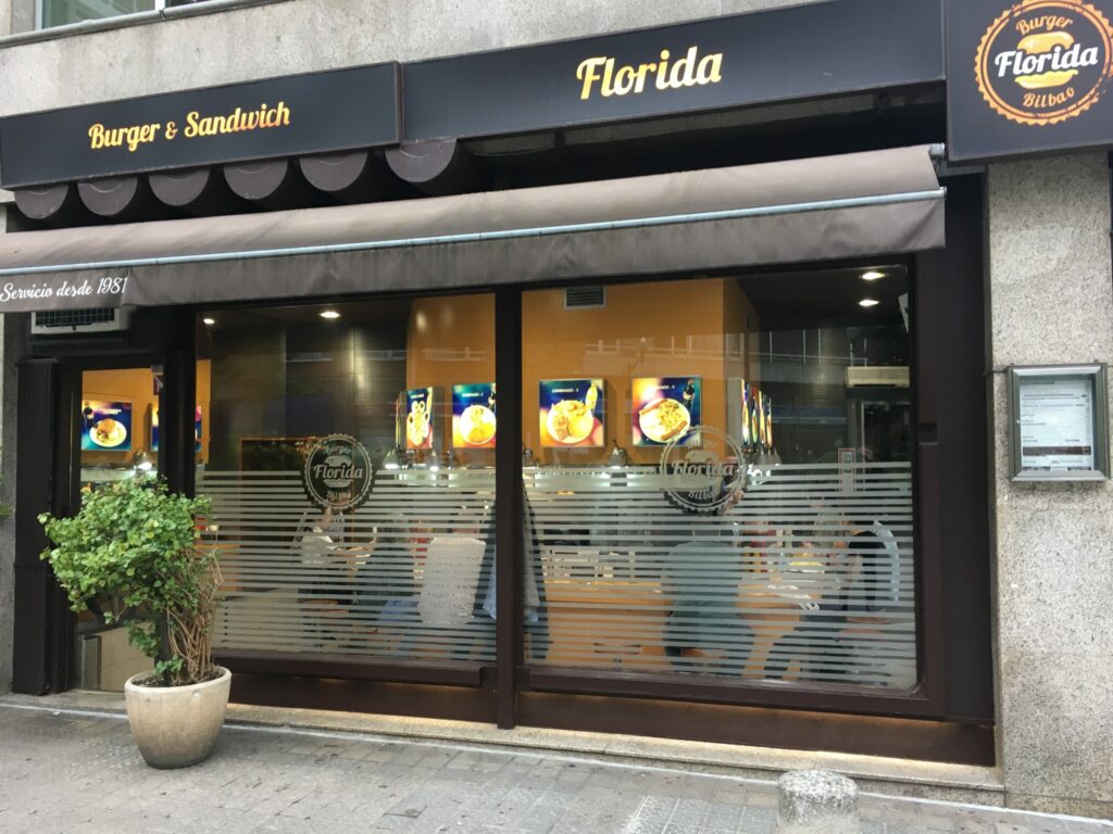 Cafetería Florida de Bilbao