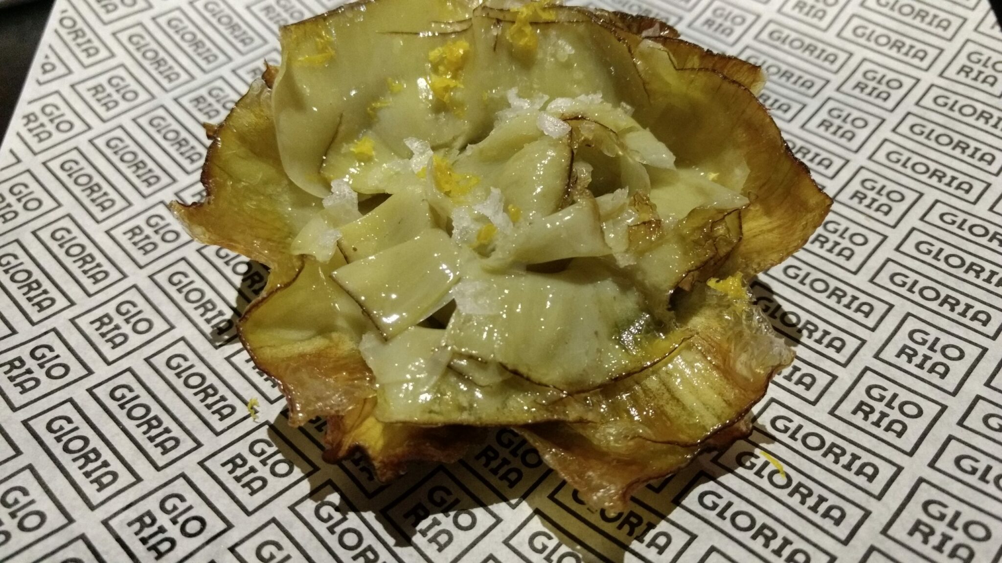 Alcachofa frita