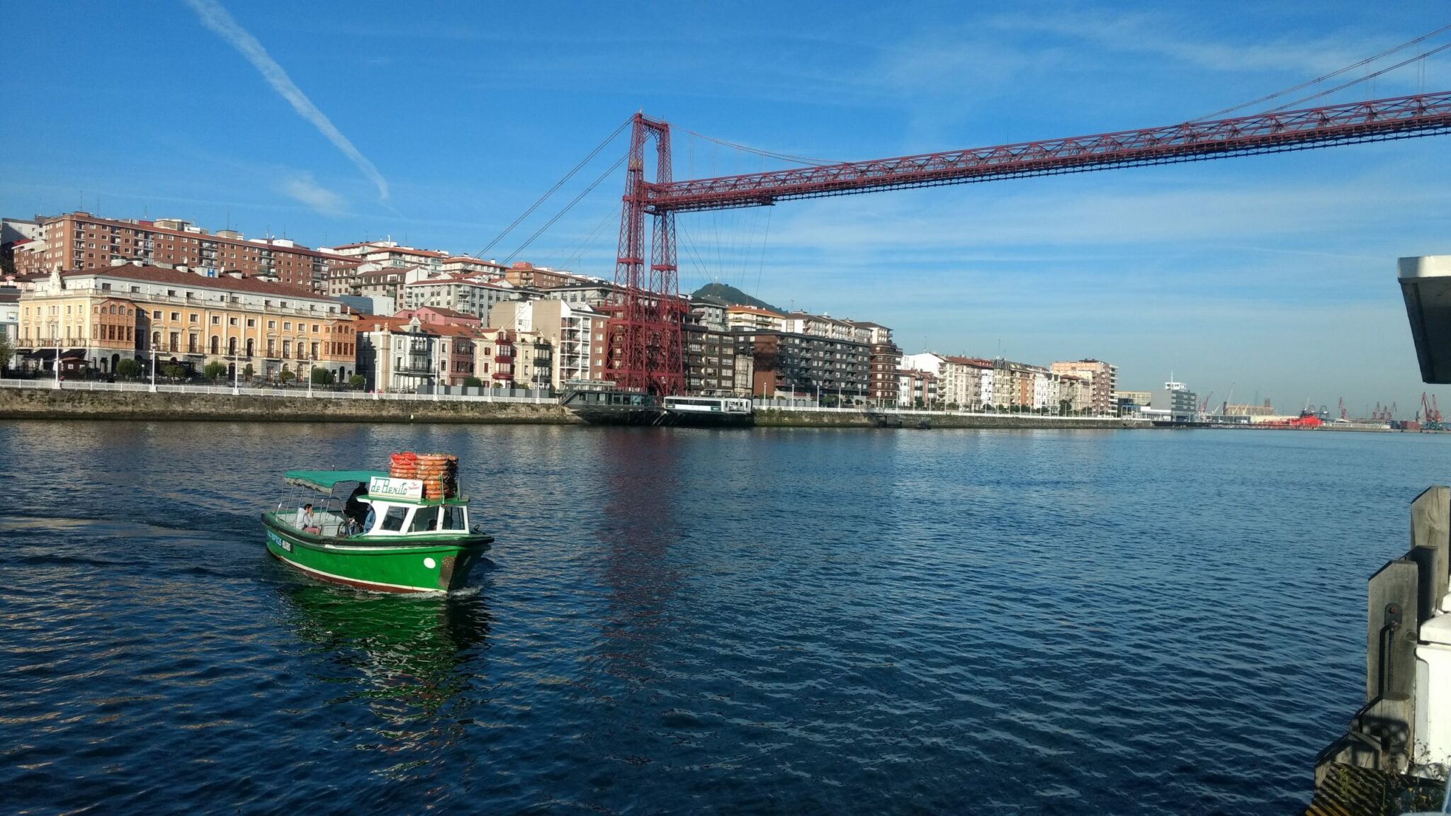 Transporte en bote desde Portugalete a Getxo