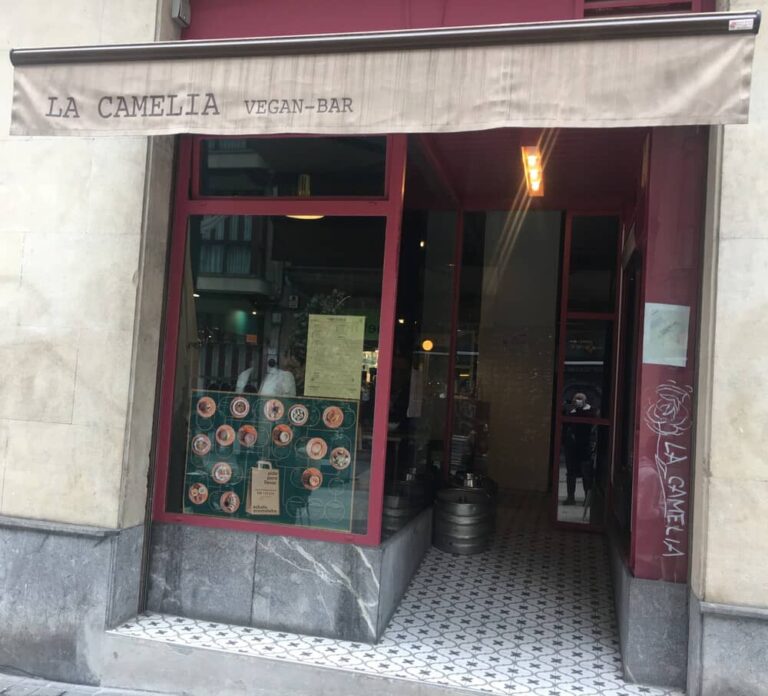 La Camelia Vegan Bar de Bilbao