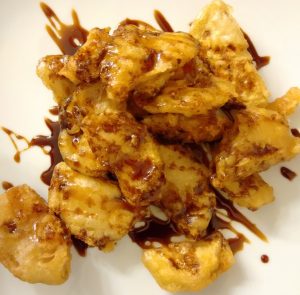 Berenjenas en tempura