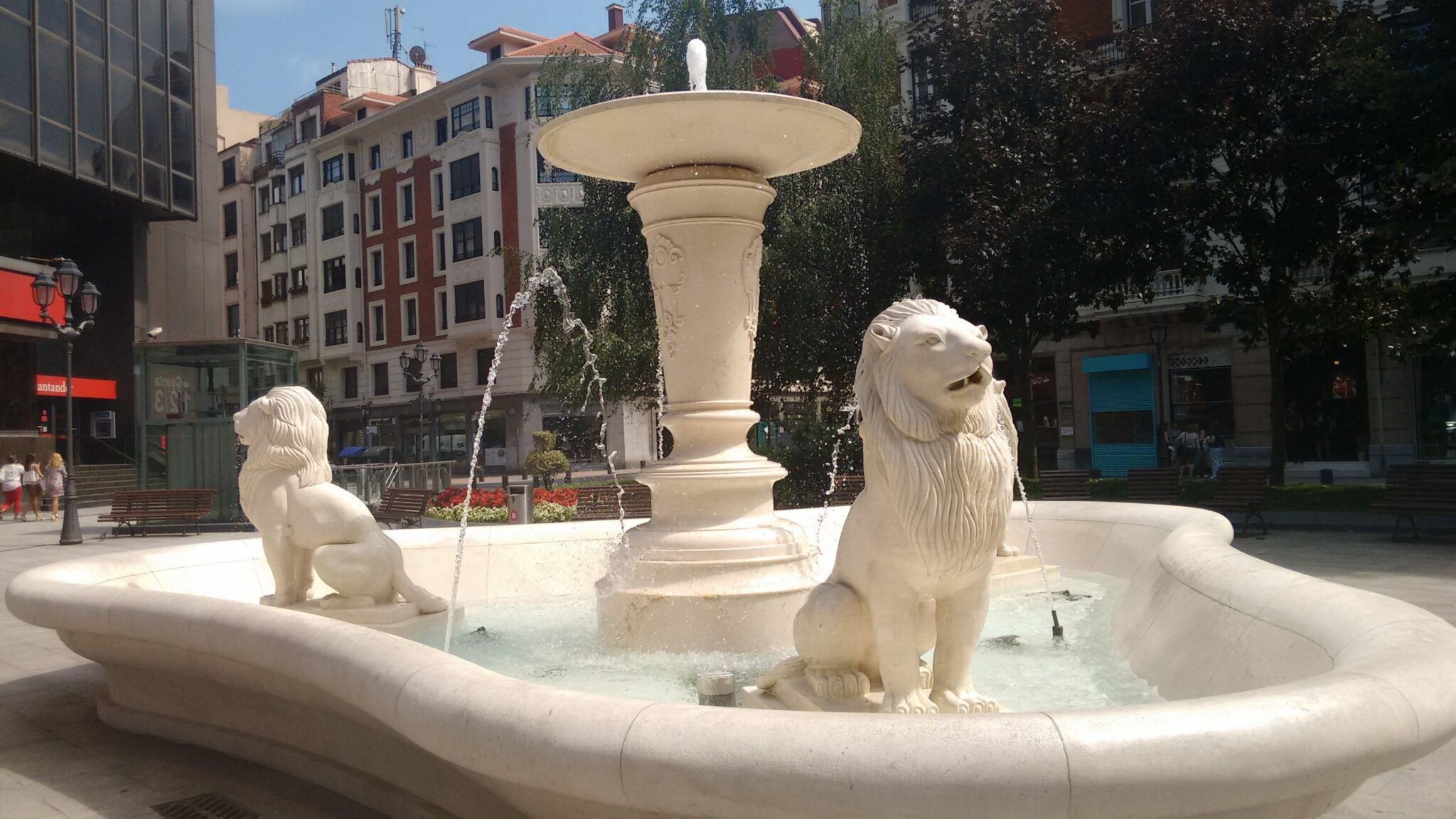 Fuente de la Plaza Jado de Bilbao