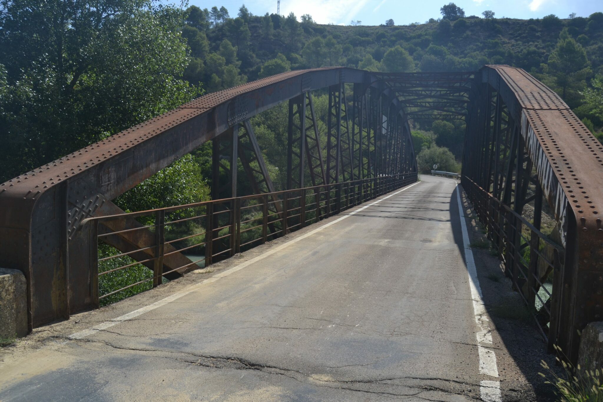 Puente sobre el río Gállego