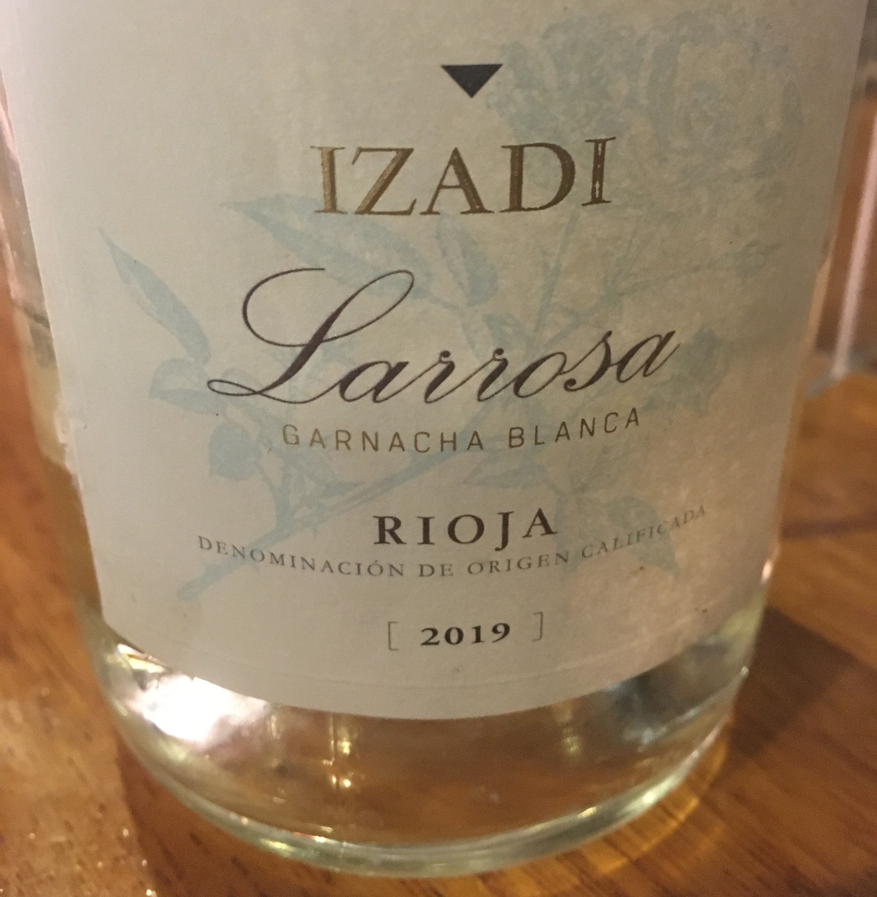 Vino blanco Larrosa