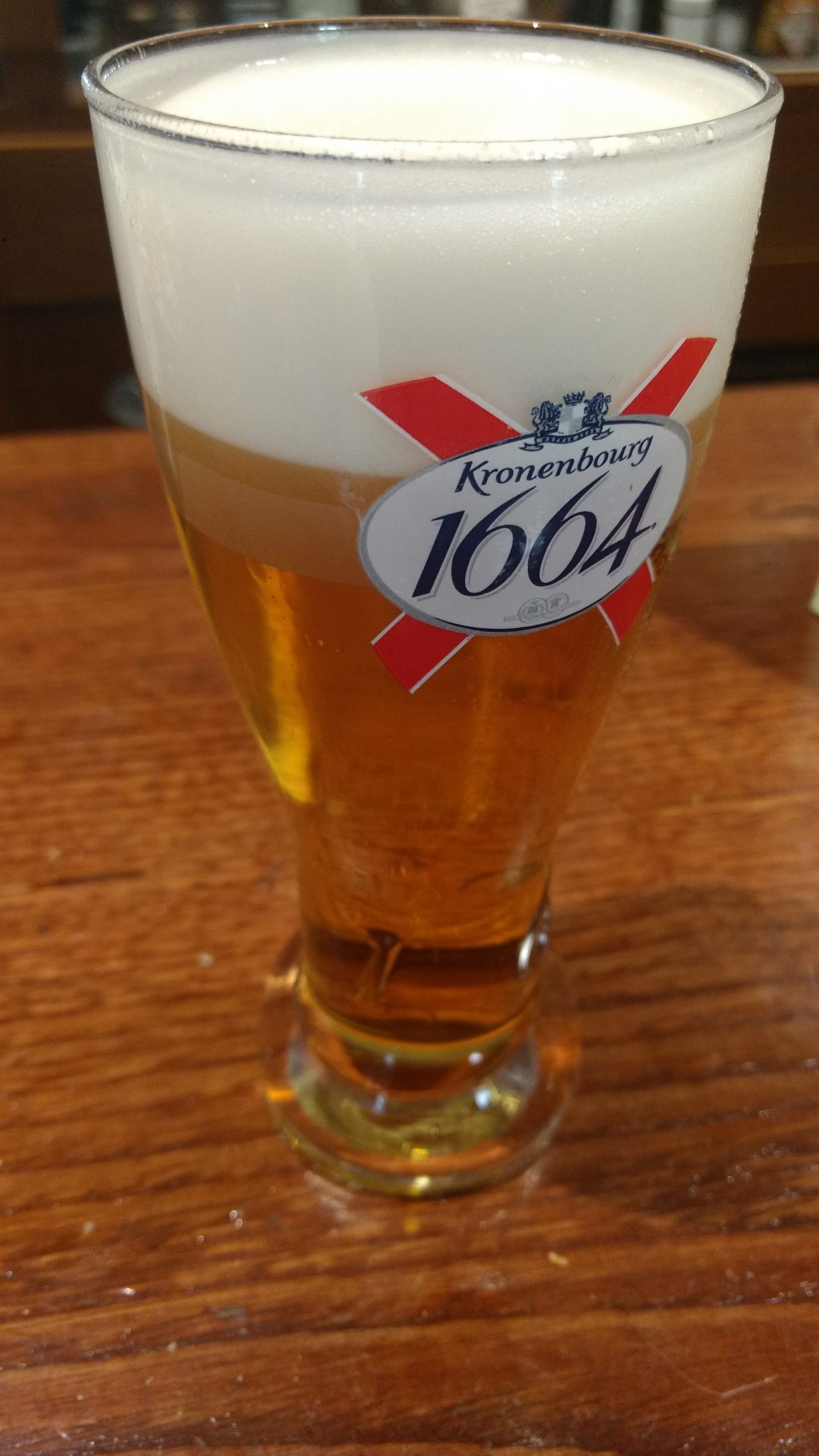 Caña de cerveza Kronenbourg 1666
