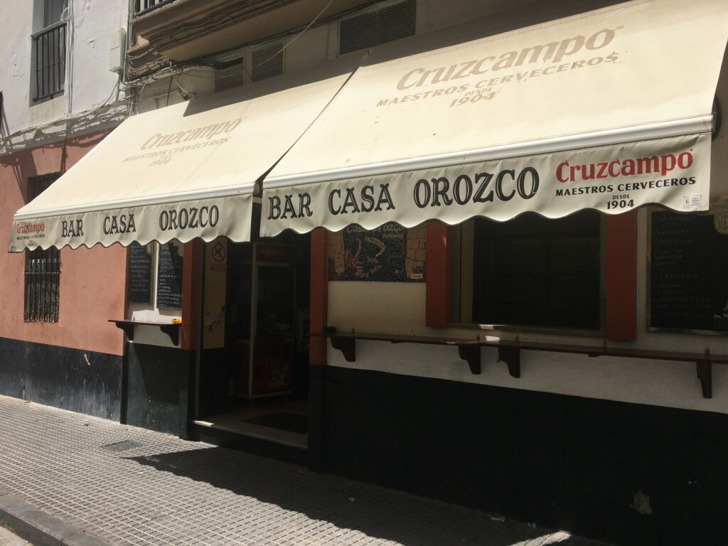 Bar Casa Orozco de Cádiz