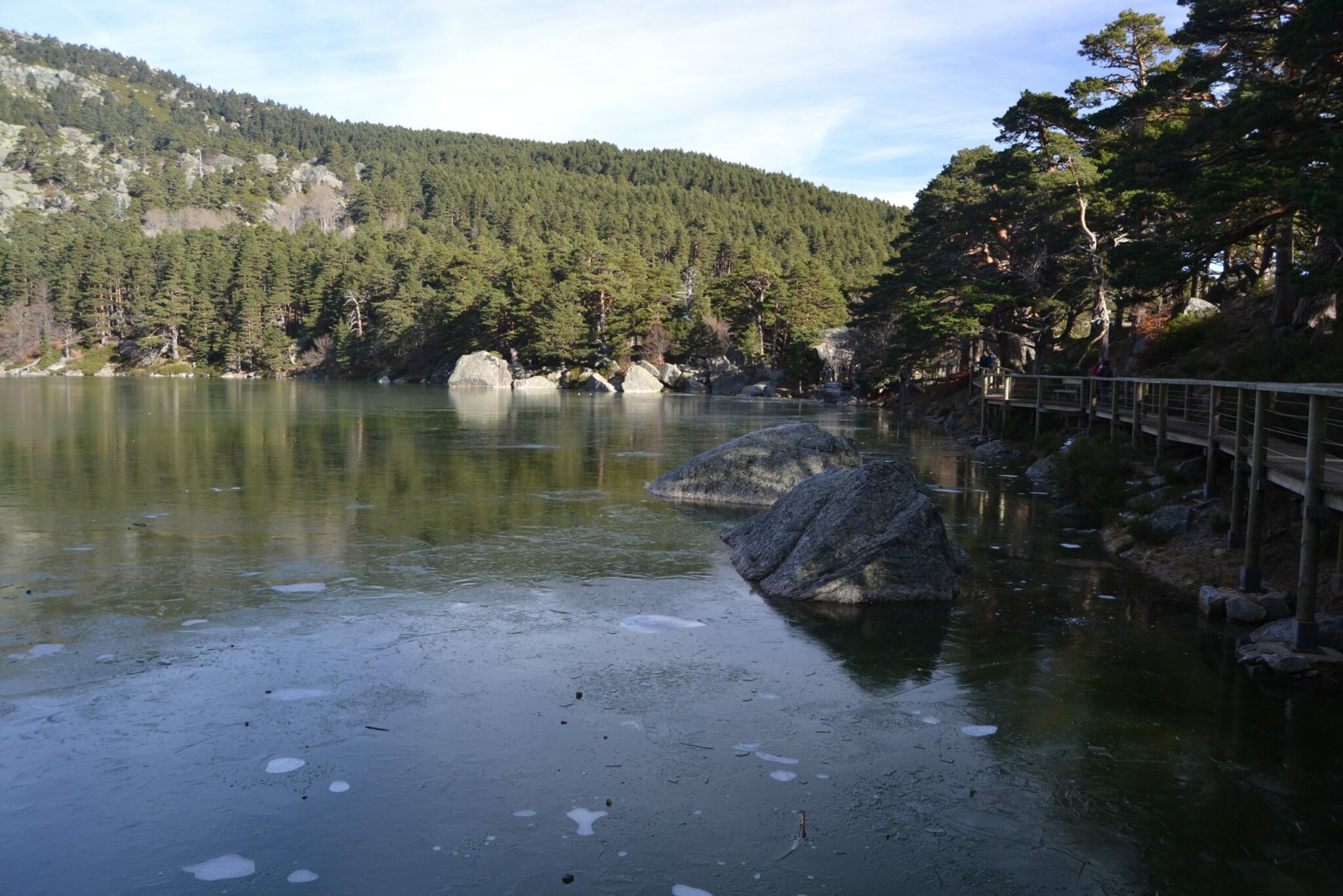Laguna Negra helada