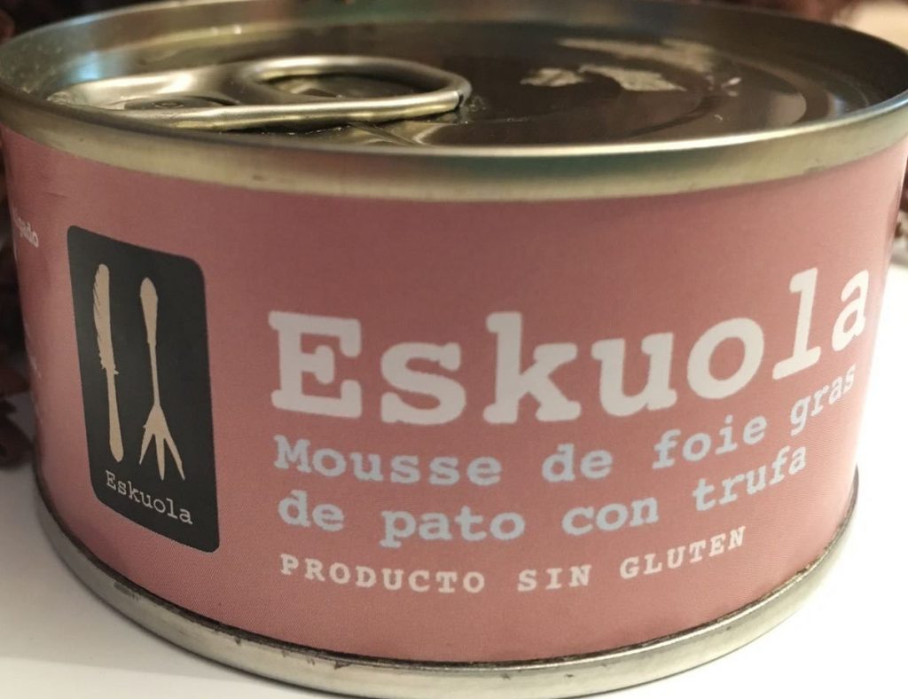 Mousse de Foie gras de Pato con trufa Eskuola