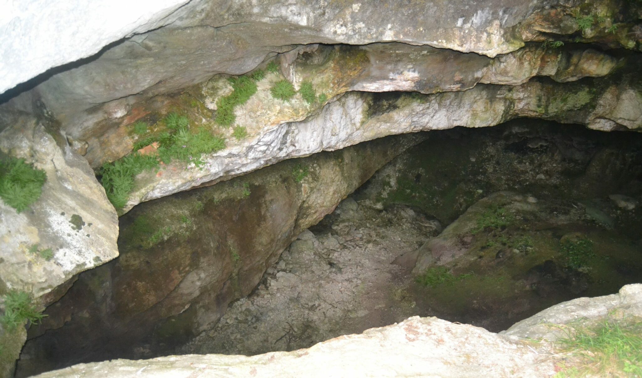 Interior de la Cueva de Rojo