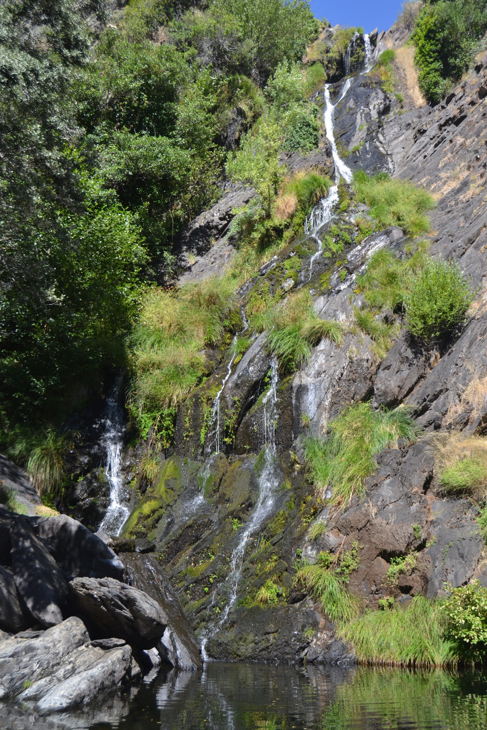Cascada del Chorrituelo en Ovejuela, Las Hurdes