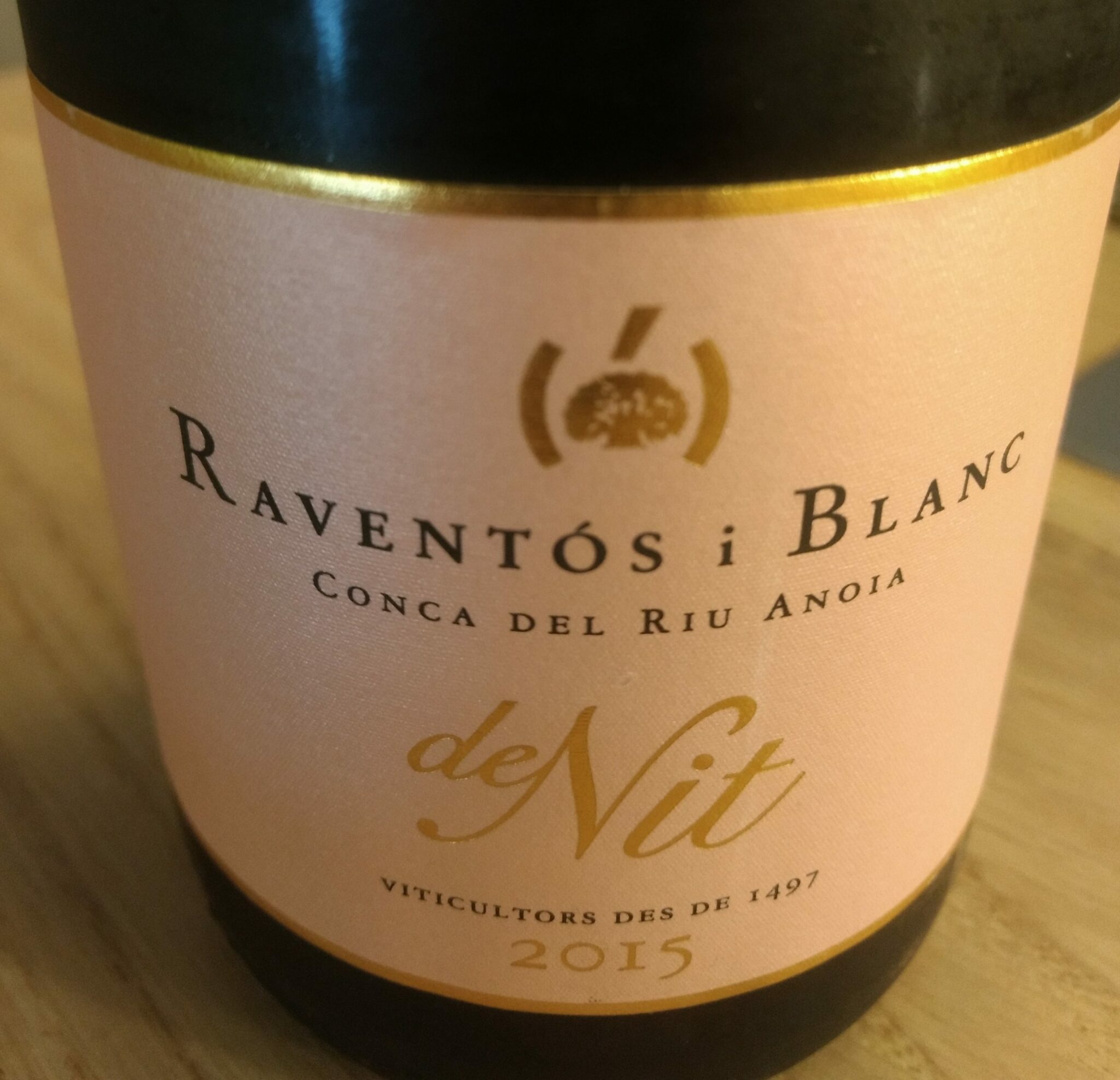 Cava De Nit Rose Raventos i Blanc 2015