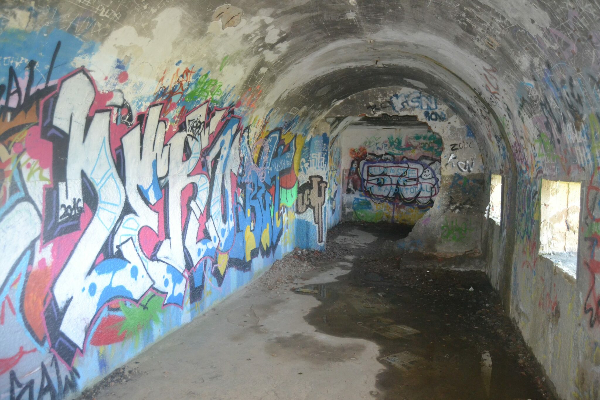 Dependencias del bunker de Gorliz