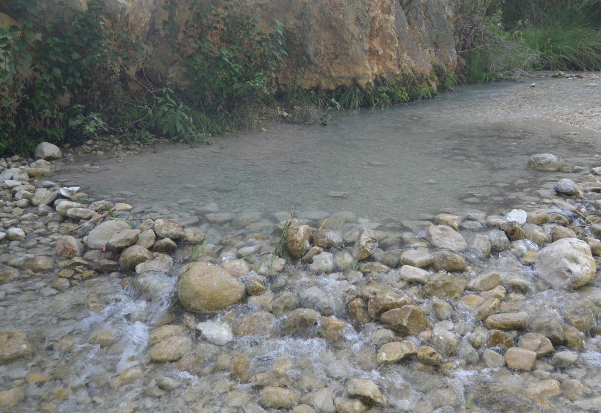 Pozas en el Río Chillar