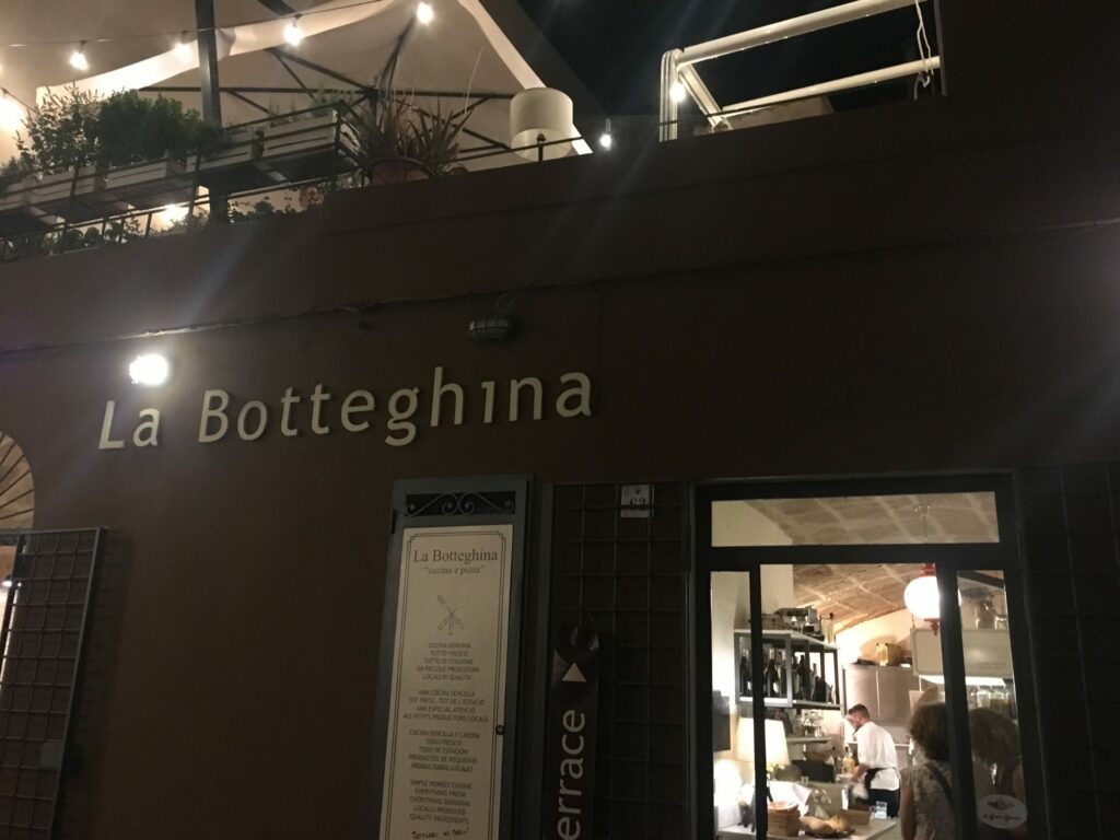 Restaurante la Botteghina de Alghero