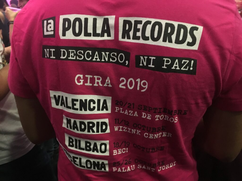 Gira Ni descanso ni paz de La Polla Records 