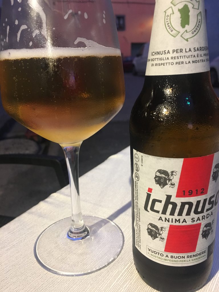 Cerveza sarda Ichnusa