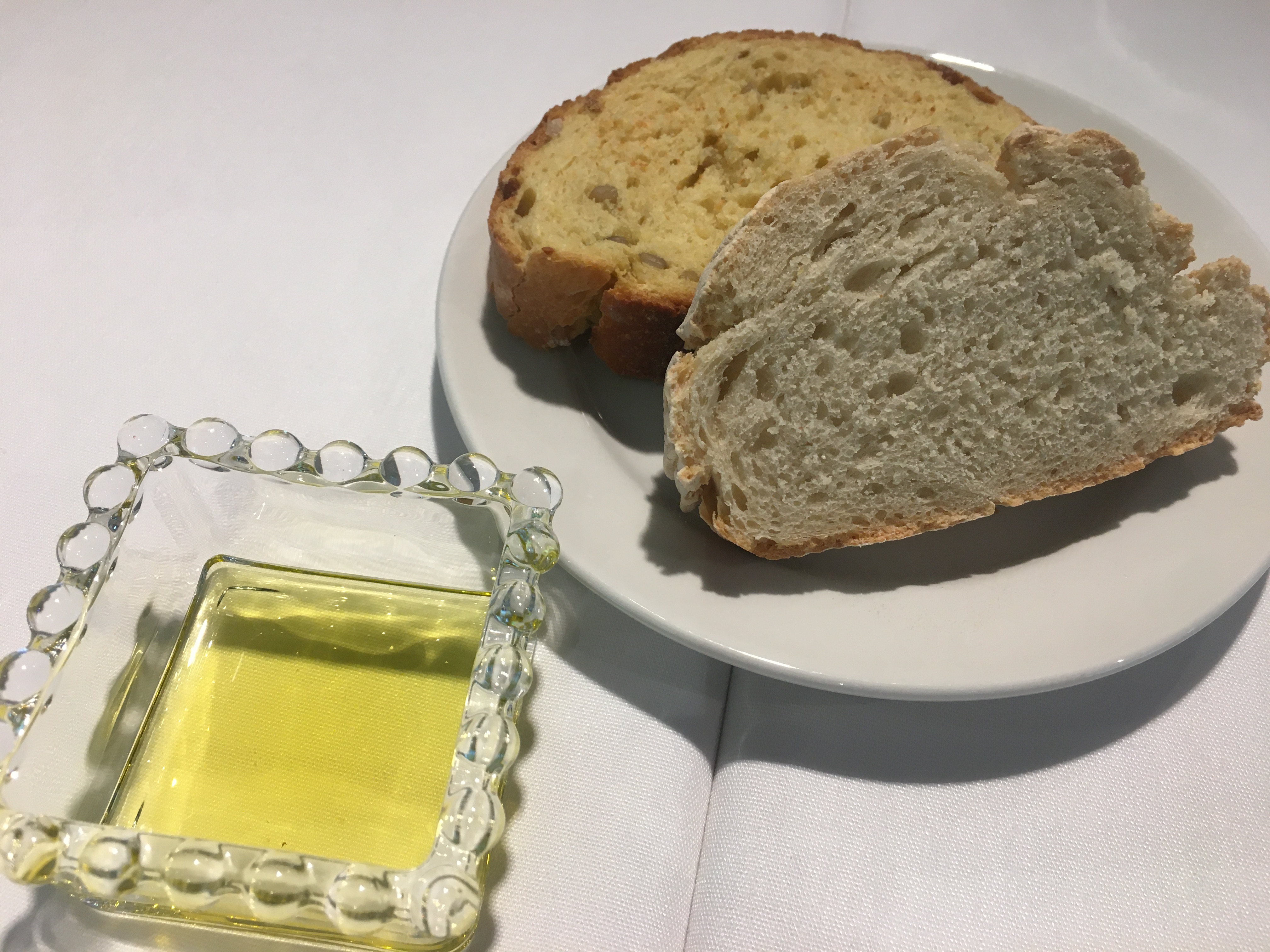 Pan y AOVE de arbequina