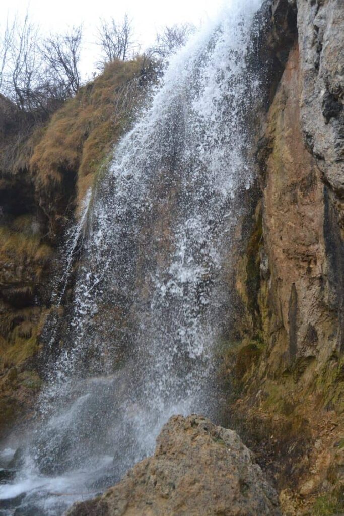 Cascada del Molino de la Chorrera en la Serranía de Cuenca