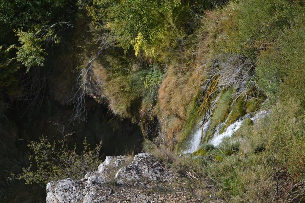 Cascada del Molino de la Chorrera en la Serranía de Cuenca